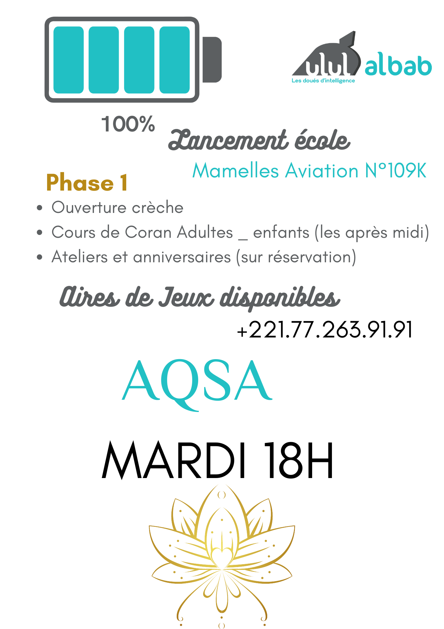 MARS CORAN NIVEAU 6 AQSA