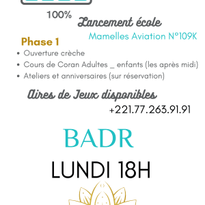 MARS CORAN NIVEAU 8 BADR LUNDI