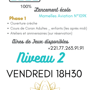 MARS CORAN NIVEAU 2 VENDREDI