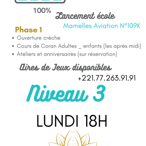 MARS CORAN NIVEAU 3 LUNDI