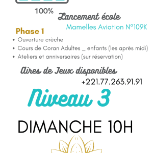 MARS CORAN NIVEAU 3 DIMANCHE