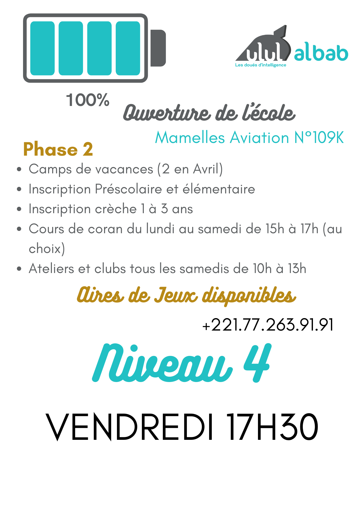 AVRIL CORAN NIVEAU 4 VENDREDI