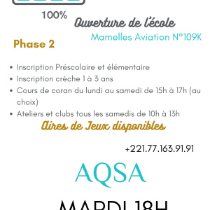 MAI CORAN NIVEAU 6 AQSA