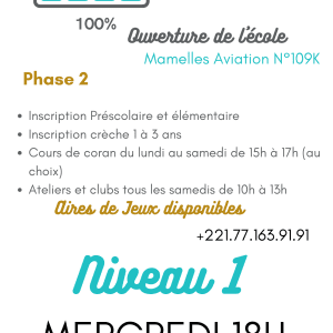 MAI CORAN NIVEAU 1 MERCREDI