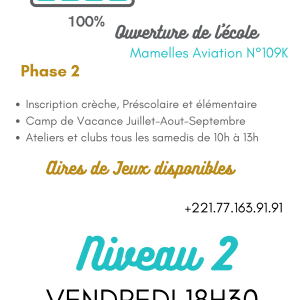 JUIN CORAN NIVEAU 2 VENDREDI