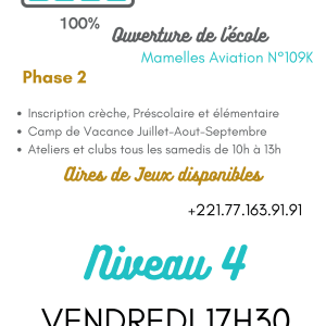 JUIN CORAN NIVEAU 4 VENDREDI