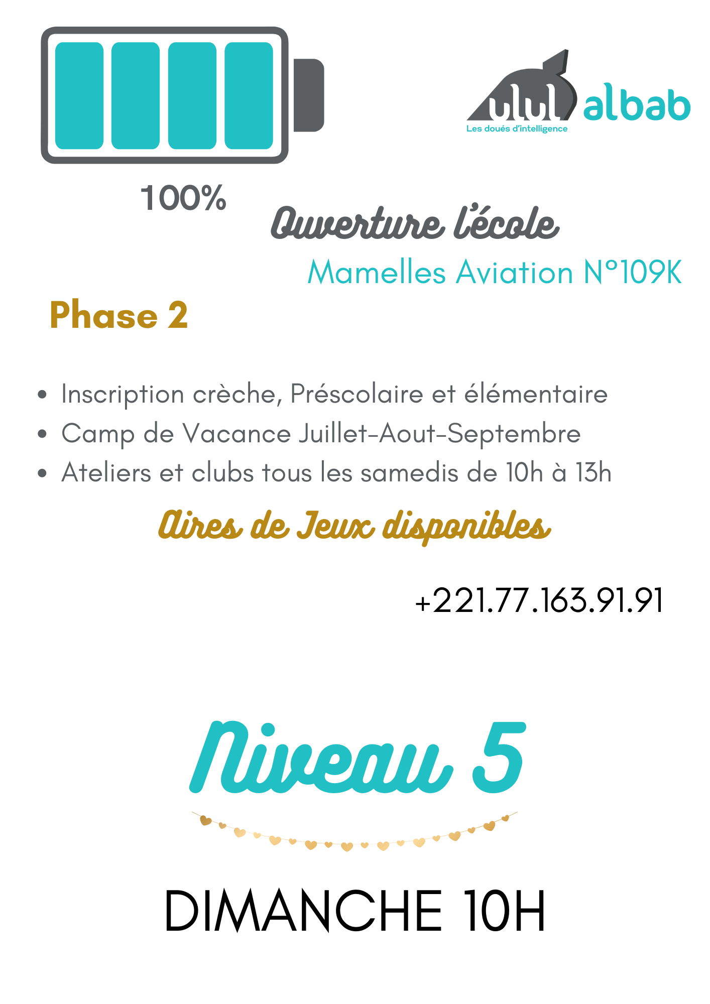 JUIL CORAN NIVEAU 5 DIMANCHE