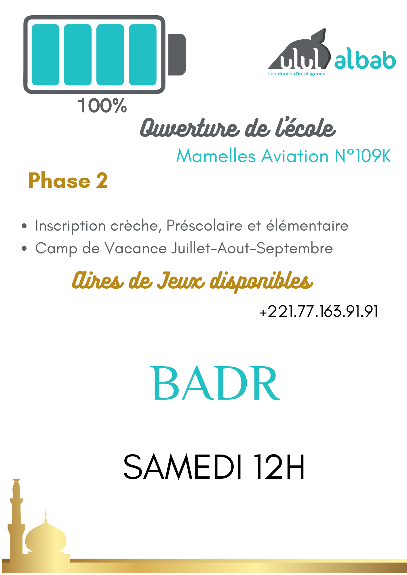 SEPT CORAN NIVEAU 9 BADR SAMEDI