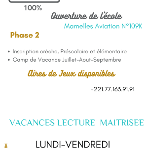 SEPT VACANCES AVEC LE CORAN LECTURE MAÎTRISÉE
