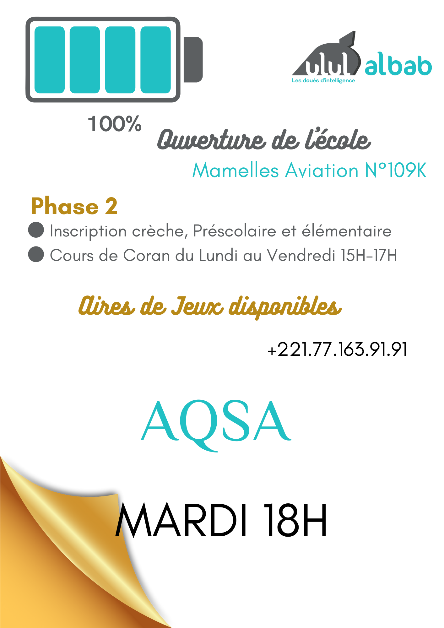 OCT CORAN NIVEAU 7 AQSA