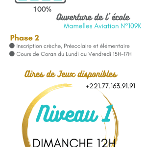 JAN CORAN NIVEAU 1 DIMANCHE