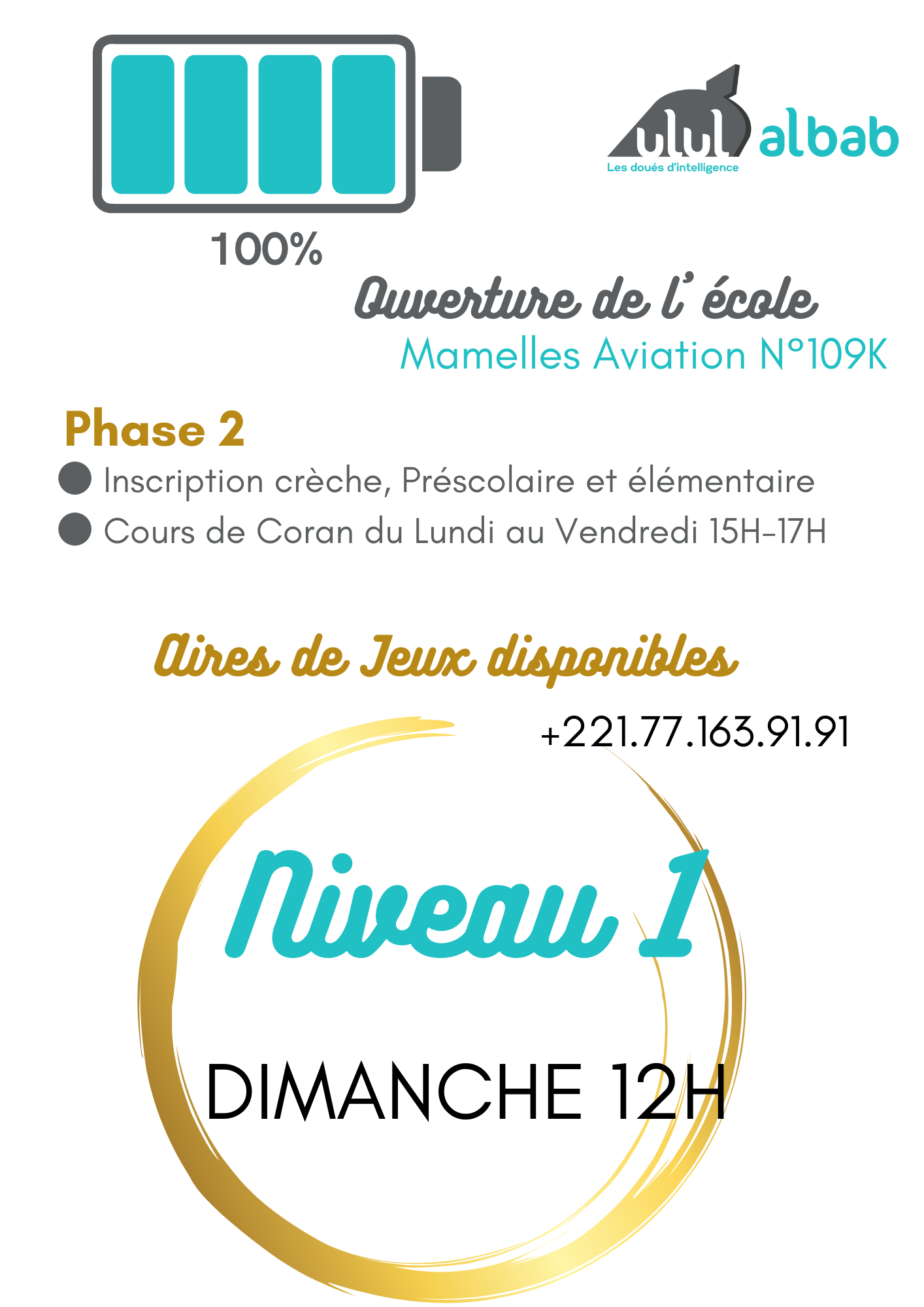 JAN CORAN NIVEAU 1 DIMANCHE