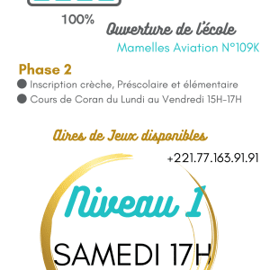 JAN CORAN NIVEAU 1 SAMEDI