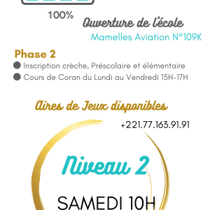 JAN CORAN NIVEAU 2 SAMEDI