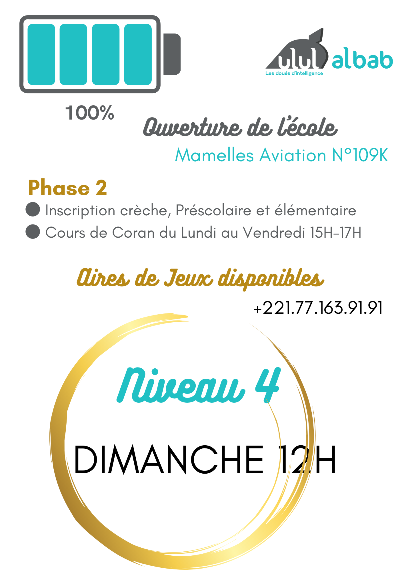 JAN CORAN NIVEAU 4 DIMANCHE