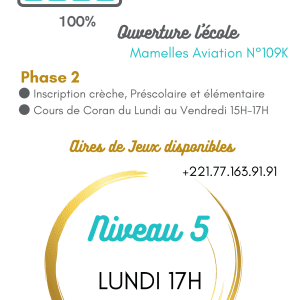 JAN CORAN NIVEAU 5 LUNDI