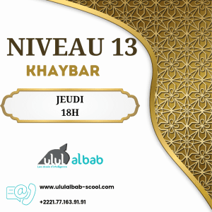 JUIN CORAN NIVEAU 13 KHAYBAR