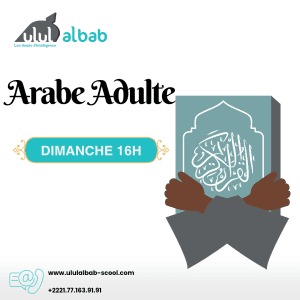 SEPT COURS ARABE ADULTE