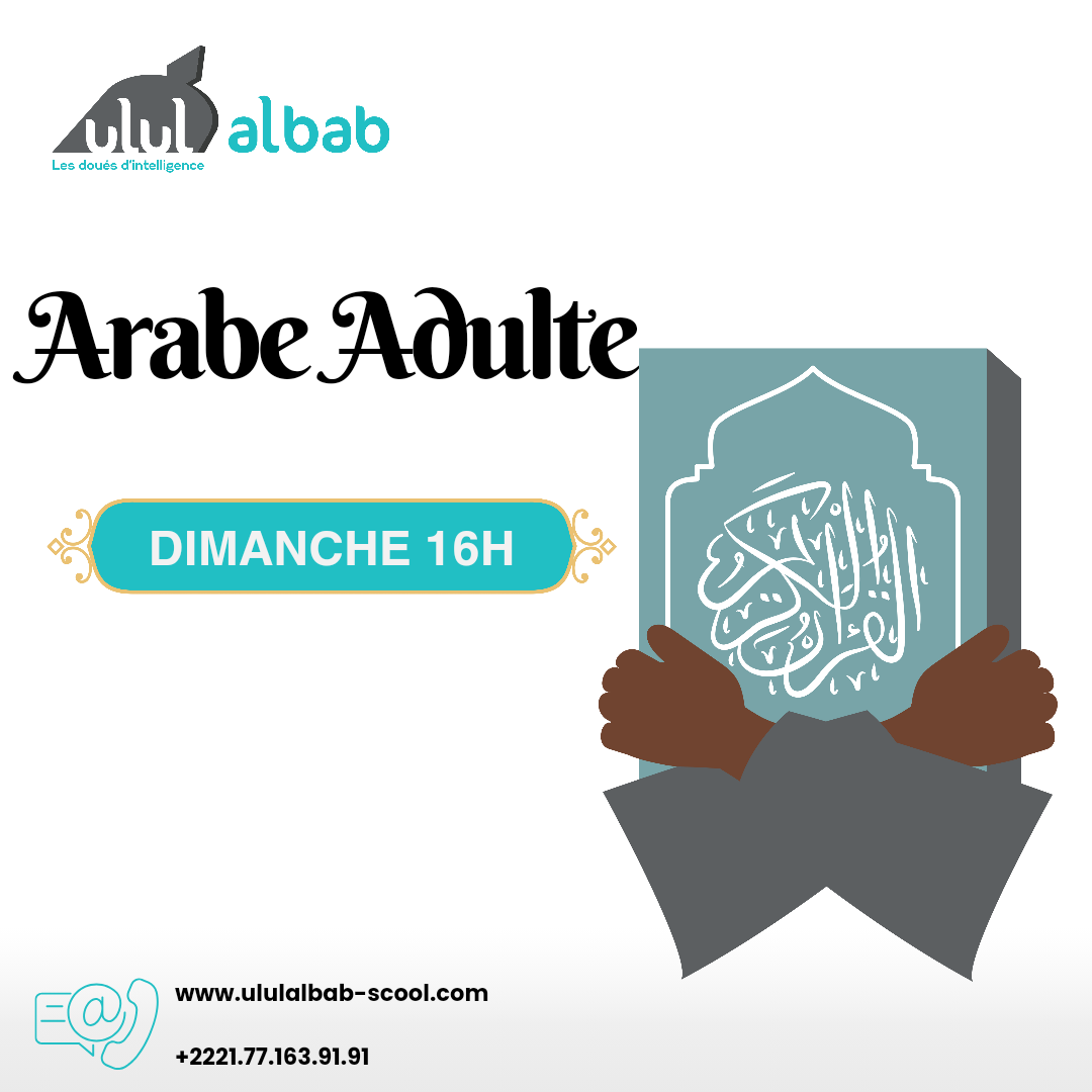 SEPT COURS ARABE ADULTE