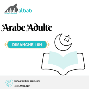 OCT COURS ARABE ADULTE