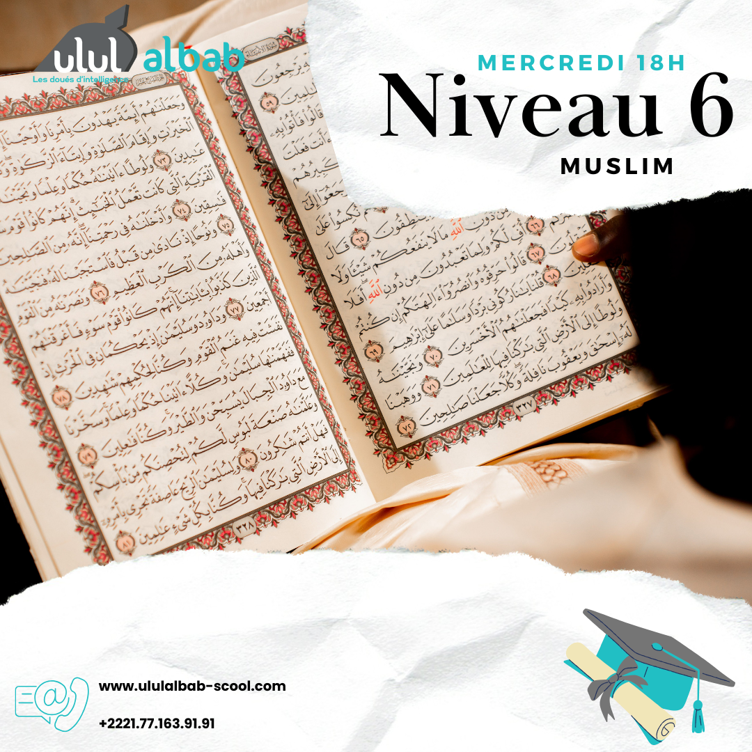 FEV CORAN NIVEAU 6 MUSLIM MERCREDI