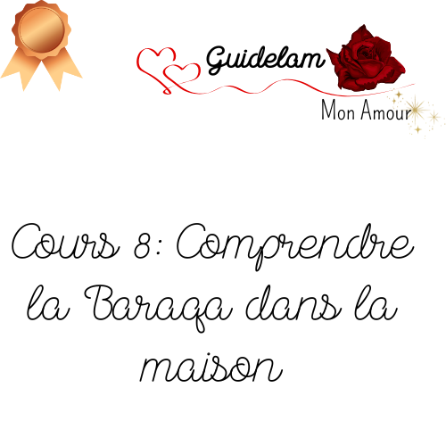 BRONZE COURS 8: COMPRENDRE LA BARAQA DANS LA MAISON
