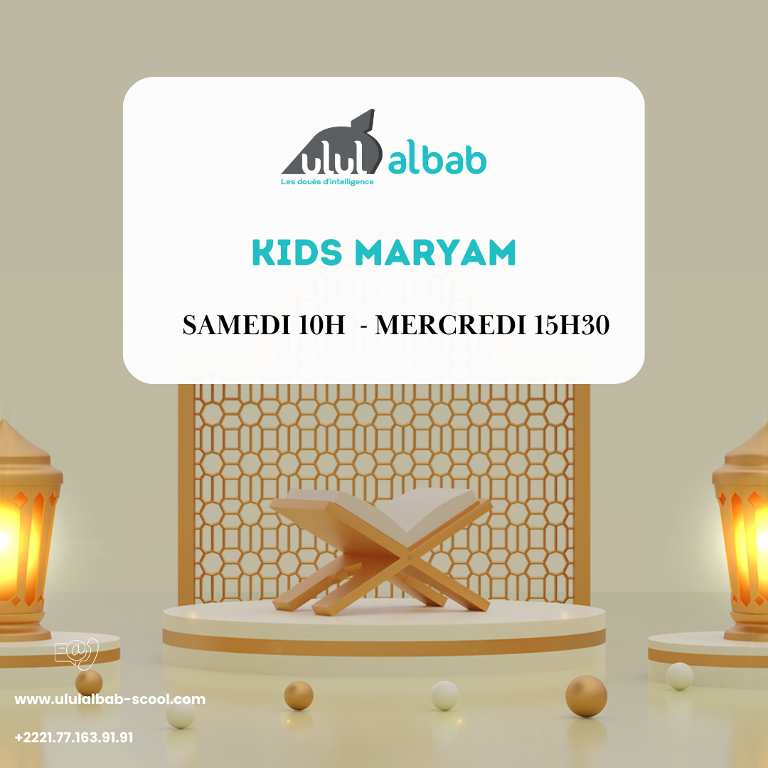 SEPT CORAN KIDS MARYAM