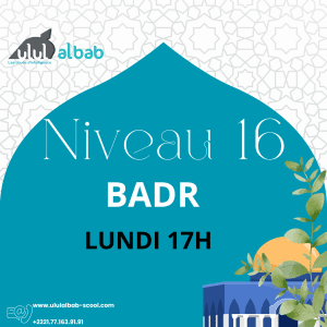 NOV  CORAN NIVEAU 16 BADR LUNDI