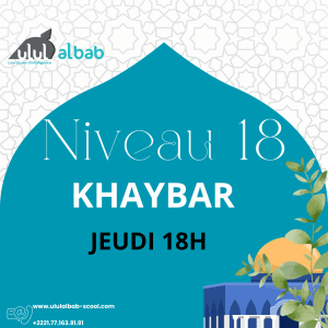NOV CORAN NIVEAU 18 KHAYBAR