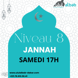 MARS CORAN NIVEAU 8 JANNAH SAMEDI