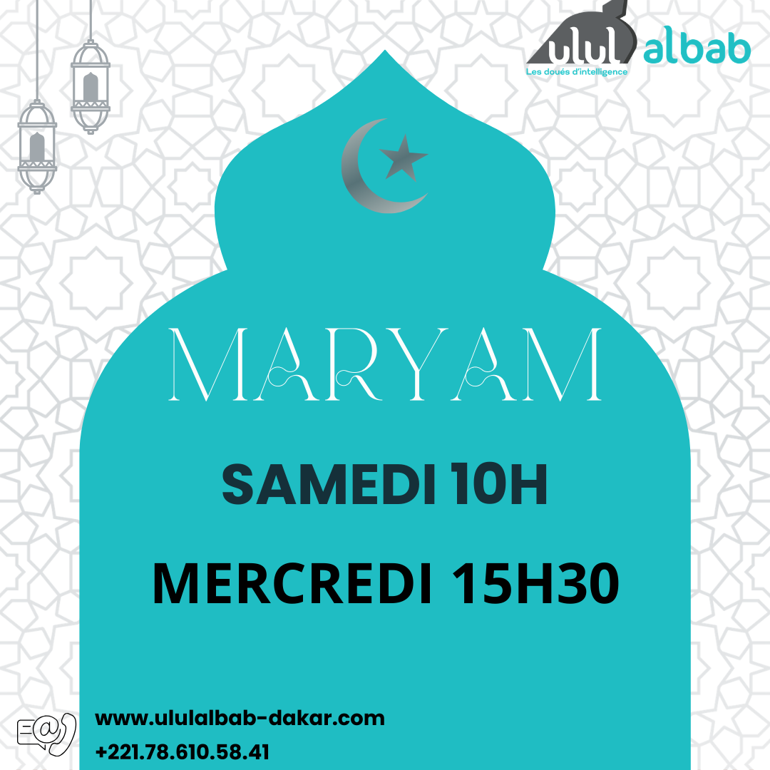 MARS CORAN KIDS MARYAM