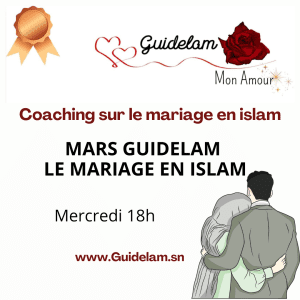MARS PARCOURS GUIDELAM LE MARIAGE EN ISLAM