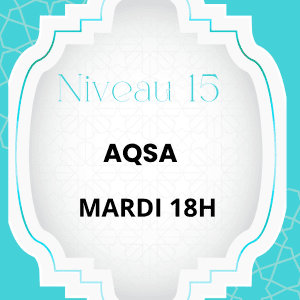 AVRIL CORAN NIVEAU 15 AQSA