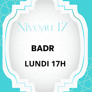 AVRIL CORAN NIVEAU 17 BADR LUNDI