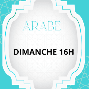 AVRIL COURS ARABE ADULTE