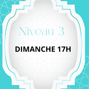 AVRIL CORAN NIVEAU 3 DIMANCHE