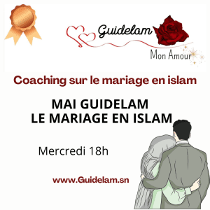 MAI PARCOURS GUIDELAM LE MARIAGE EN ISLAM