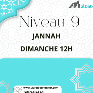 JUIL CORAN NIVEAU 9 JANNAH DIMANCHE