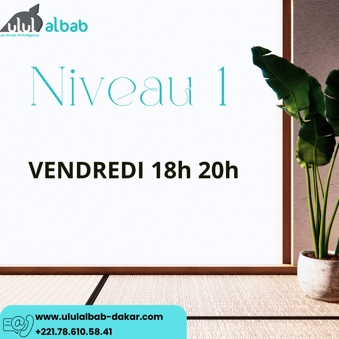 Août CORAN NIVEAU 1 VENDREDI