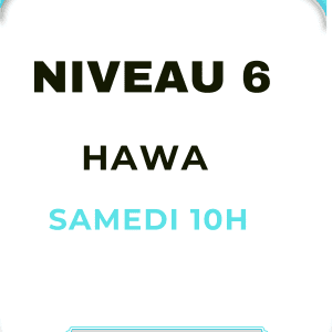 NOV CORAN NIVEAU 6 HAWA  SAMEDI 10H