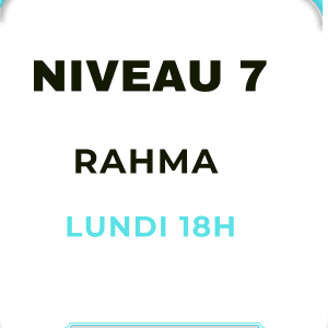 NOV CORAN NIVEAU 7 RAHMA  LUNDI