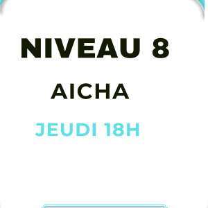NOV CORAN NIVEAU 8 AÏCHA JEUDI