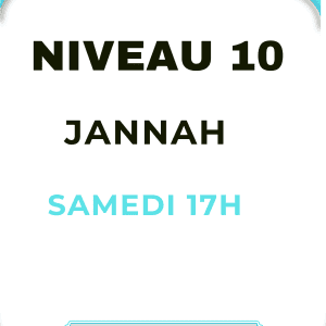 NOV CORAN NIVEAU 10 JANNAH SAMEDI
