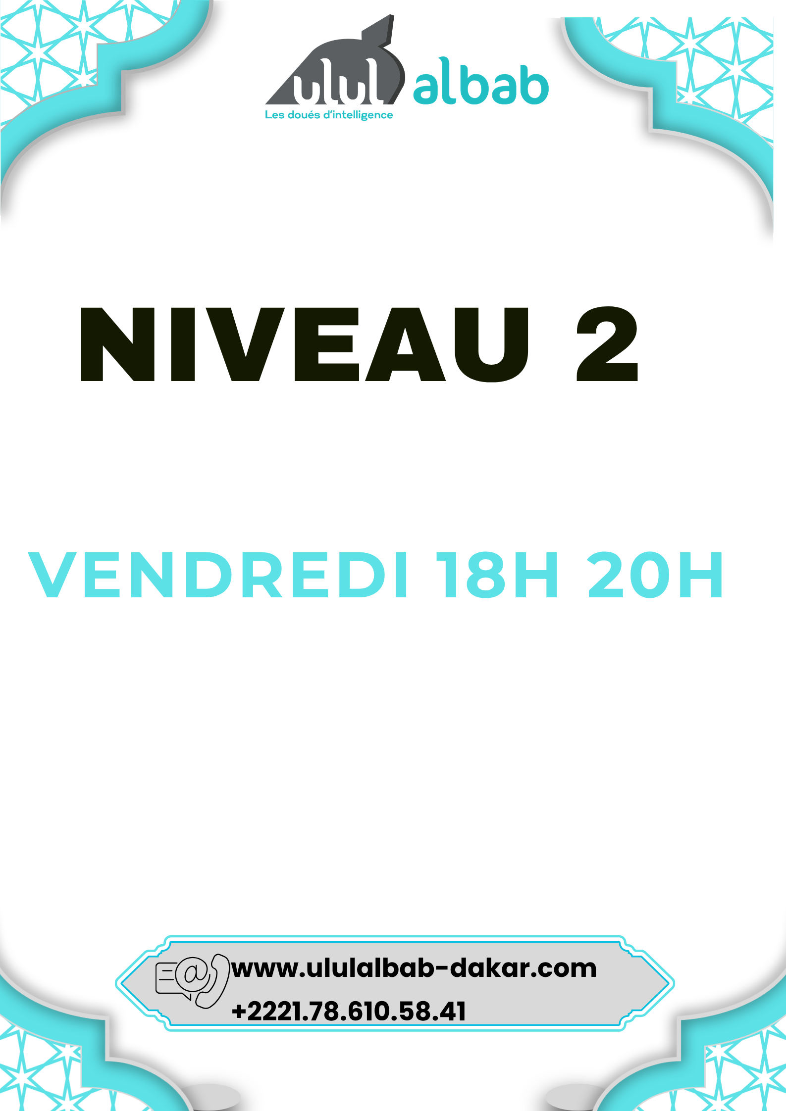 NOV CORAN NIVEAU 2 VENDREDI