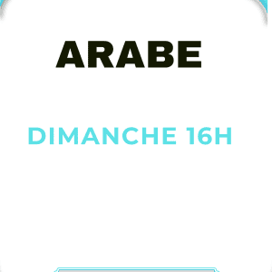 NOV COURS ARABE ADULTE